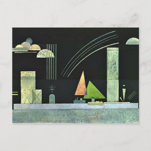 カンディンスキー – 安静時 ポストカード (正面)