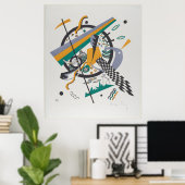 カンディンスキー「小さな世界」 1922 ポスター (ホームオフィス)