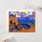 カンディンスキー – 彗星カラフル抽象芸術絵画ズ カード (正面/裏面インサイチュ)