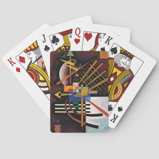 カンディンスキー·抽象芸術絵画のアクラシカルートワーク トランプ (裏面)