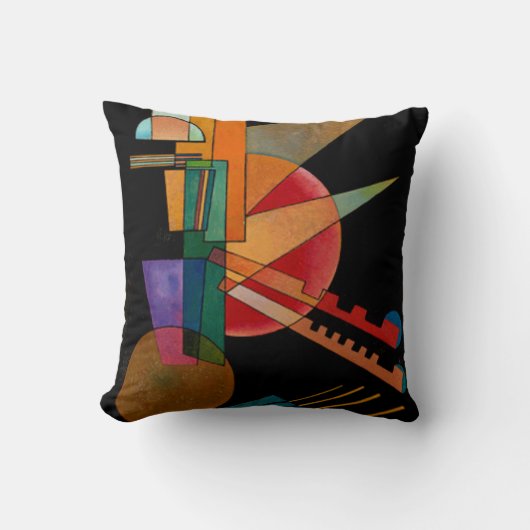 カンディンスキー – 抽象芸術解釈 クッション (正面)