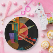 カンディンスキー – 抽象芸術解釈 ペーパープレート (パーティー)