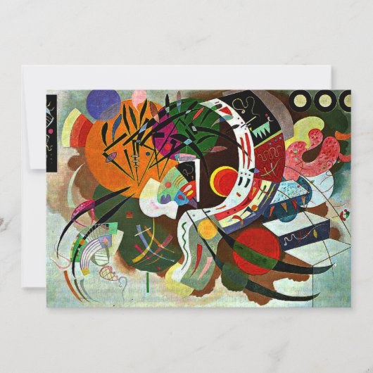 カンディンスキー – 支配曲線 カード (正面)