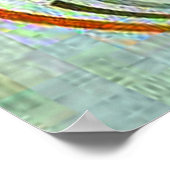 カンディンスキー – 支配曲線 ポスター (角)