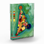 カンディンスキー – 数々のカラー三角形 フォトブロック (左)