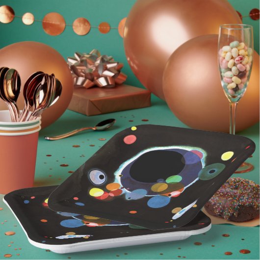 カンディンスキー – 数円紙プレート ペーパープレート (複数)