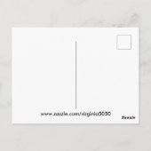 カンディンスキー – 暗い場所 ポストカード (裏面)