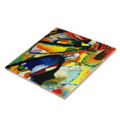 カンディンスキー – 最後の審判の天使、 タイル (側面)