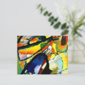 カンディンスキー – 最後の審判の天使。  ポストカード (スタンド正面)