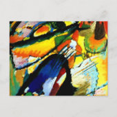 カンディンスキー – 最後の審判の天使。 ポストカード (正面)