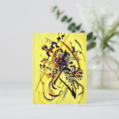 カンディンスキー – 未知の声、 ポストカード (スタンド正面)