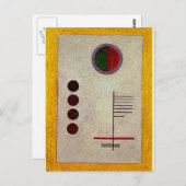 カンディンスキー – 柔軟性 ポストカード (正面/裏面)