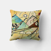 カンディンスキー – 構成VIII クッション (裏面)