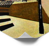 カンディンスキー – 横線 ポスター (角)