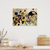 カンディンスキー – 横線 ポスター (キッチン)