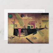 カンディンスキー – 気まぐれ ポストカード (正面/裏面)