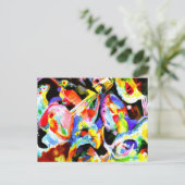 カンディンスキー – 洪水即興 ポストカード (スタンド正面)