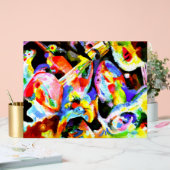 カンディンスキー – 洪水消毒 アクリルサイン (ウェディング)