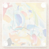 カンディンスキー 海戦 1913 ガラスコースター (裏面)