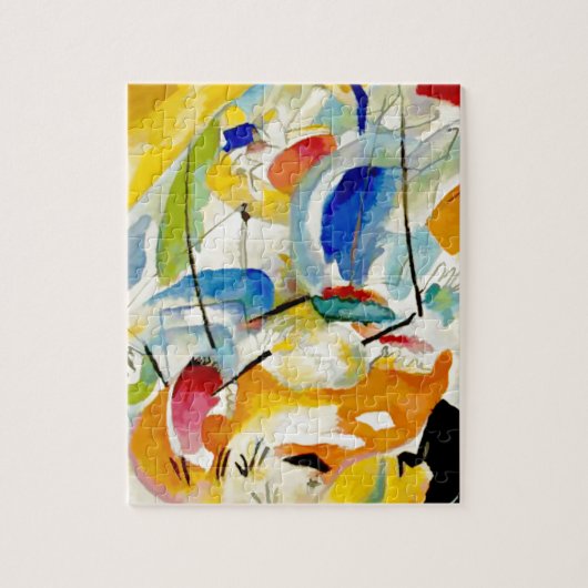 カンディンスキー 海戦 1913 ジグソーパズル (縦)