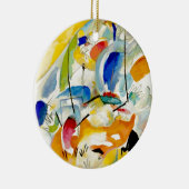 カンディンスキー 海戦 1913 セラミックオーナメント (右)