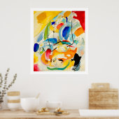 カンディンスキー 海戦 1913 ポスター (キッチン)