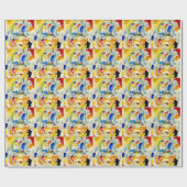 カンディンスキー 海戦 1913 ラッピングペーパー (フラット)