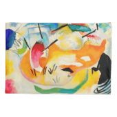 カンディンスキー 海戦 1913 枕カバー (裏面-左)