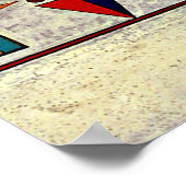 カンディンスキー – 深刻なおもしろい ポスター (角)