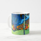 カンディンスキー – 秋の勉強インオベラウマグ コーヒーマグカップ (正面左)