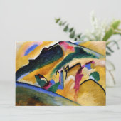 カンディンスキー – 秋の風景 カード (スタンド正面)