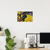 カンディンスキー 絵画 ポスター (ホームオフィス)