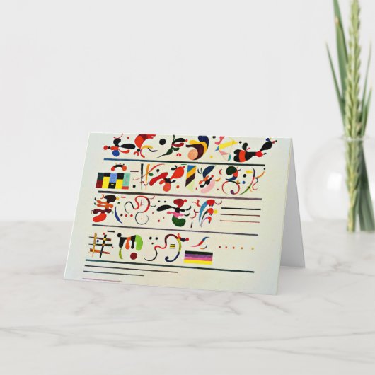 カンディンスキー – 継承、有名なアートワーク、 カード (正面)