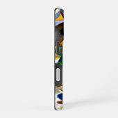 カンディンスキー - 緑の中心の絵画 iPhone 16ケース (右側面)