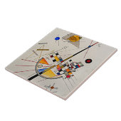 カンディンスキー – 繊細な緊張感、 タイル (側面)