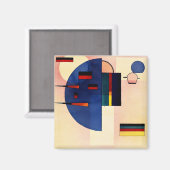 カンディンスキー – 落ち着いた マグネット (正面/裏面)