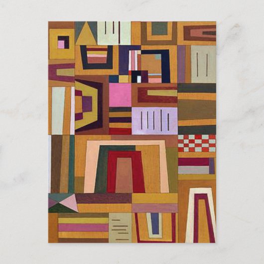 カンディンスキー – 補償バラ ポストカード (正面)