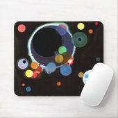 カンディンスキー – 複数の円 マウスパッド (マウス)