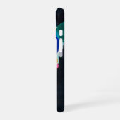 カンディンスキー 複数の円 抽象画 iPhone 16ケース (左側面)