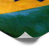 カンディンスキー – 赤い楕円形 ポスター (角)