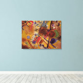 カンディンスキー – 赤の小さな夢 キャンバスプリント (インサイチュ (ウッドフロア))