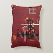 カンディンスキー – 鈍い赤 アクセントクッション (裏面(縦))