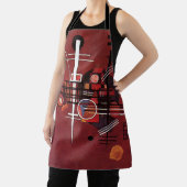 カンディンスキー – 鈍い赤 エプロン (インサイチュ)
