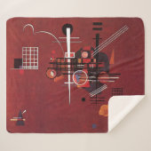 カンディンスキー – 鈍い赤 シェルパブランケット (正面(横))