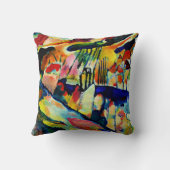 カンディンスキー – 雨のある風景 クッション (裏面)