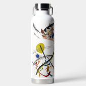 カンディンスキー、青セグメント1921 ウォーターボトル (正面)