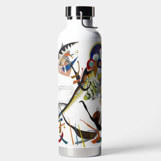 カンディンスキー、青セグメント1921 ウォーターボトル (左面)