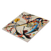 カンディンスキー – 青セグメント タイル (側面)