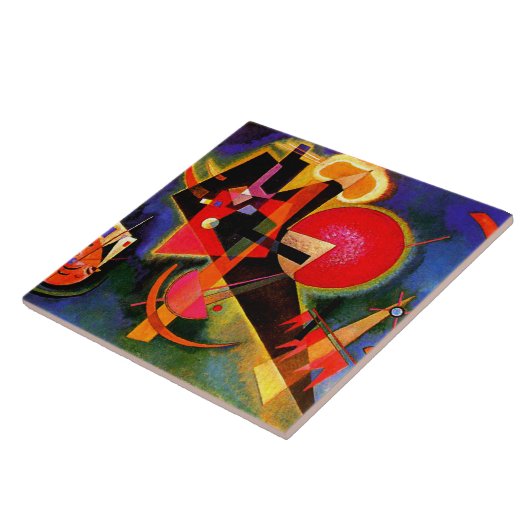 カンディンスキー – 青 タイル (側面)