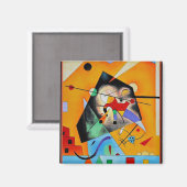 カンディンスキー – 静かな調和, マグネット (正面/裏面)